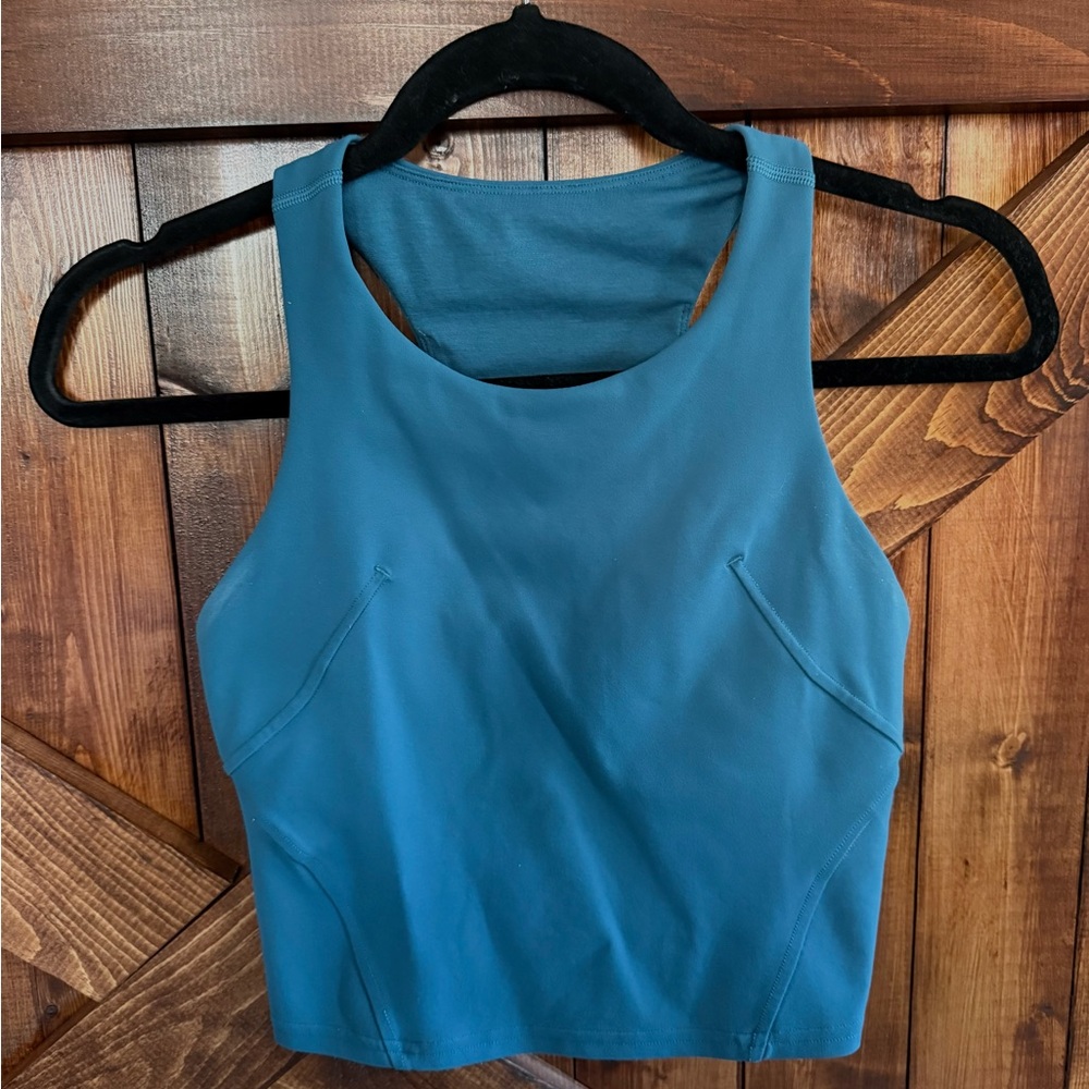 lululemon Blue Sports Bra/ Tank